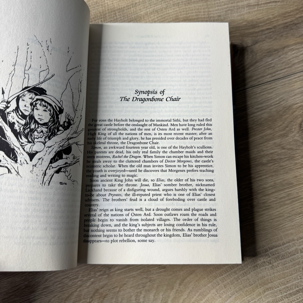 Stone of Farewell by Tad Williams 1990 Hardcover Dust Jacket DAW Books‎ - Picture 8 of 8
